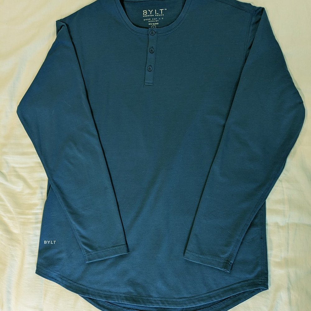 BYLT Blend LS Henly Dropcut - Blue